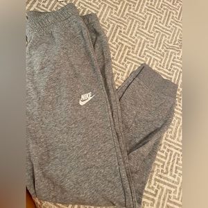 Nike brand grey joggers size S